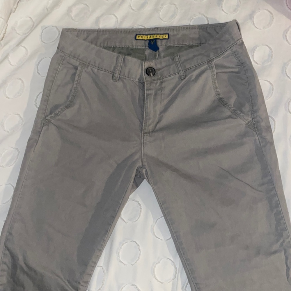 Prince & Fox Gray Cargo Pants, gently worn